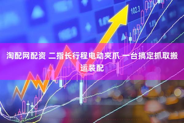 淘配网配资 二指长行程电动夹爪 一台搞定抓取搬运装配